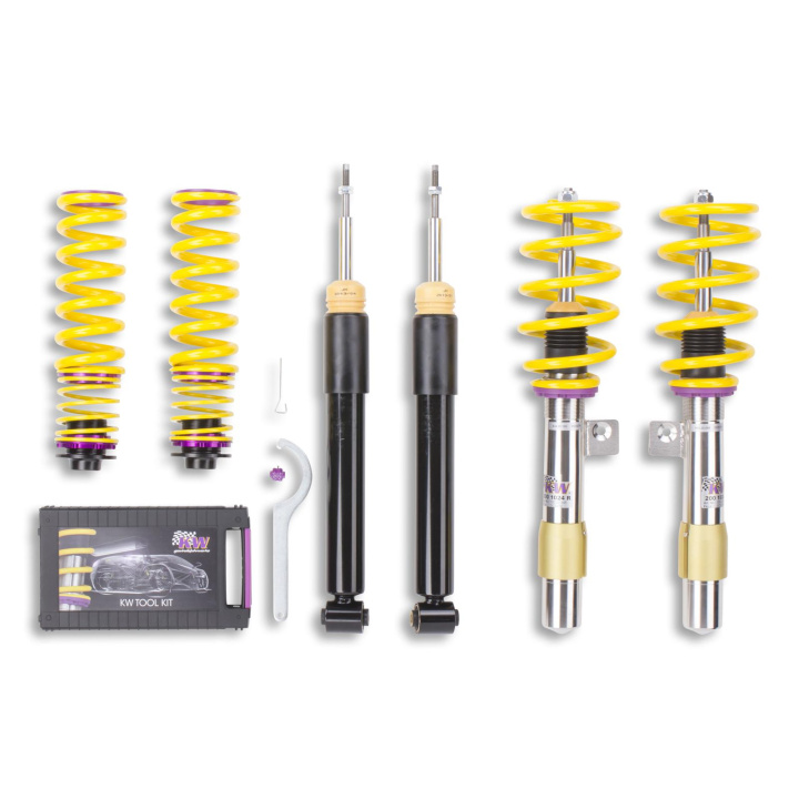 10220067 Coilovers Inox V1 KW Suspension i gruppen Välj bilmodell / BMW / 3-serie (E90-E91) 2005-2012 / Chassi / Coilovers hos DDESIGN Scandinavia AB (KW-10220067)
