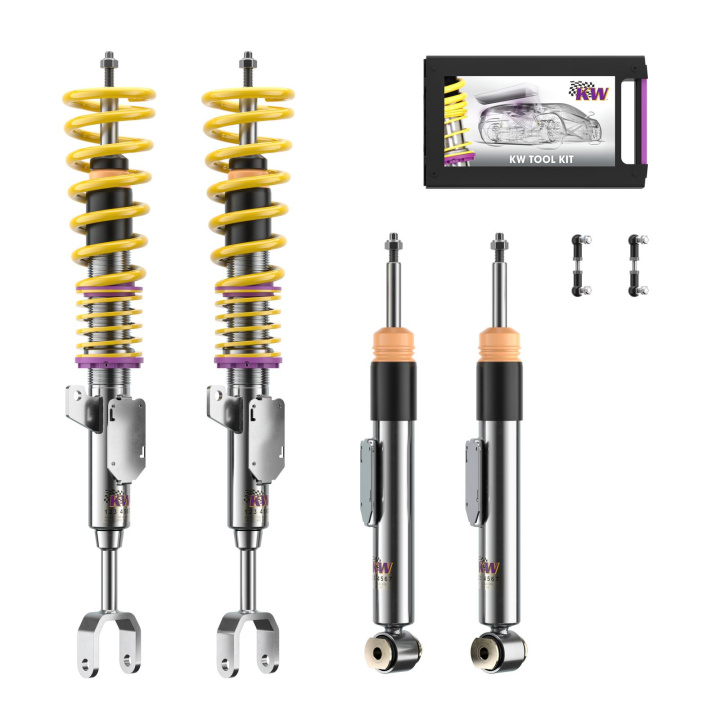 10220094 Coilovers Inox V1 KW Suspension i gruppen Välj bilmodell / BMW / 5-serie (F07-F10-F11) 11-17 / Chassi / Coilovers hos DDESIGN Scandinavia AB (KW-10220094)