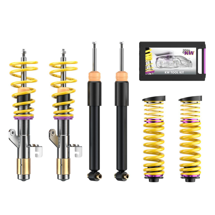 102200AC Coilovers Inox V1 KW Suspension i gruppen Välj bilmodell / BMW / 3-serie-4-serie (F30-F36) 11-19 / Chassi / Fjädring (F36) hos DDESIGN Scandinavia AB (KW-102200AC)