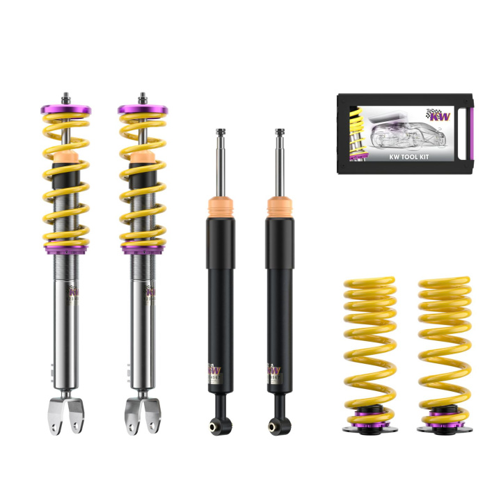 10225099 Coilovers Inox V1 KW Suspension i gruppen Välj bilmodell / Mercedes Benz / E-Class 17+ (W213 - C238) / Chassi hos DDESIGN Scandinavia AB (KW-10225099)