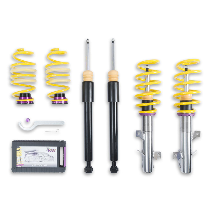 10230076 Coilovers Inox V1 KW Suspension i gruppen Välj bilmodell / Ford / Fiesta MK8 17+ / Chassi hos DDESIGN Scandinavia AB (KW-10230076)