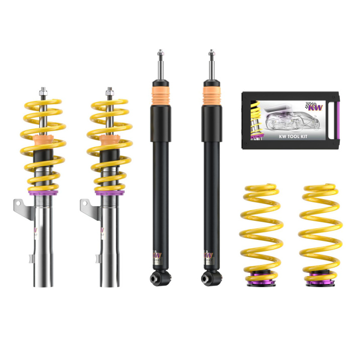 102800AQ Coilovers Inox V1 KW Suspension i gruppen Välj bilmodell / VW / Passat B8 14-24 / Chassi / Coilovers hos DDESIGN Scandinavia AB (KW-102800AQ)