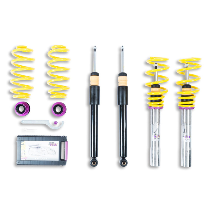 102800BB Coilovers Inox V1 KW Suspension i gruppen Välj bilmodell / VW / Tiguan AD-BW 2016+ / Chassi hos DDESIGN Scandinavia AB (KW-102800BB)