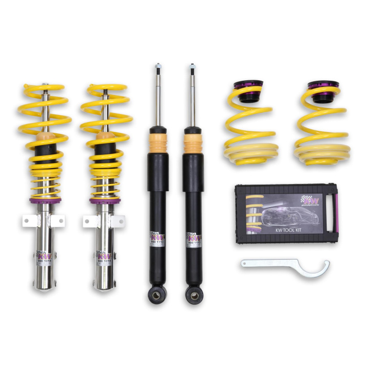 10290032 Coilovers Inox V1 KW Suspension i gruppen Välj bilmodell / Renault / Clio 3 05-14 / Chassi / Fjädring hos DDESIGN Scandinavia AB (KW-10290032)