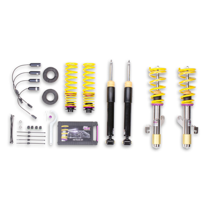 1522000T Coilovers Inox V2 (inkl. Cancellation Kit) KW Suspension i gruppen Välj bilmodell / BMW / 3-serie-4-serie (F30-F36) 11-19 / Chassi / Fjädring (F32) hos DDESIGN Scandinavia AB (KW-1522000T)