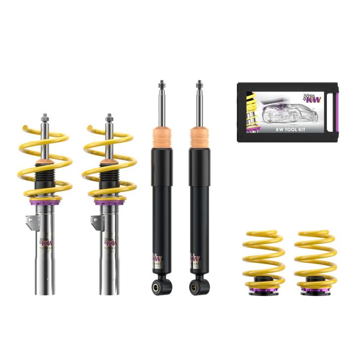 152200AG Coilovers Inox V2 KW Suspension i gruppen Välj bilmodell / Mini / Cooper (F55/56/57) 2014+ / Chassi Till Mini Cooper (F55/56/57) 2014+ hos DDESIGN Scandinavia AB (KW-152200AG)