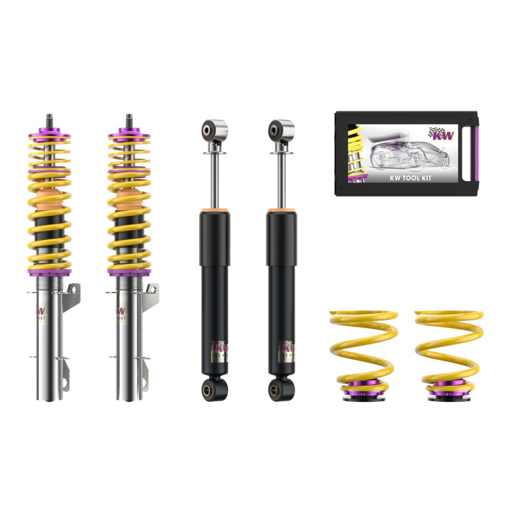 15280031 Coilovers Inox V2 KW Suspension i gruppen Välj bilmodell / Skoda / Octavia Mk1 96-04 / Chassi / Fjädring hos DDESIGN Scandinavia AB (KW-15280031)