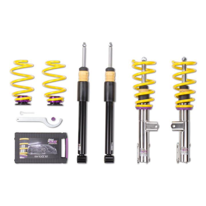 18025065 Coilovers V2 Comfort KW Suspension i gruppen Välj bilmodell / Mercedes Benz / CLA-Class 13-19 (C117) / Chassi / Fjädring hos DDESIGN Scandinavia AB (KW-18025065)