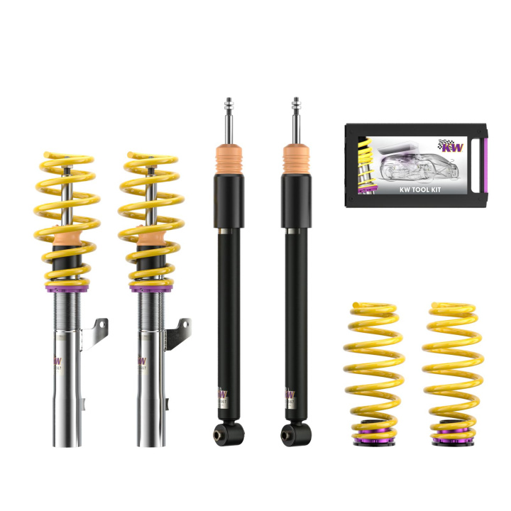 1808000N Coilovers V2 Comfort KW Suspension i gruppen Välj bilmodell / VW / Golf 7 R 12-19 / Chassi / Coilovers hos DDESIGN Scandinavia AB (KW-1808000N)