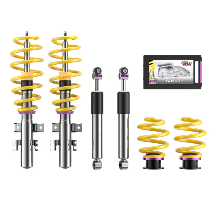 18080040 Coilovers V2 Comfort KW Suspension i gruppen Välj bilmodell / VW / Transporter T5 / Chassi hos DDESIGN Scandinavia AB (KW-18080040)