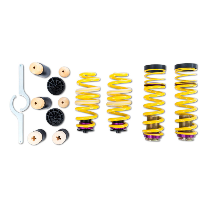 253100AS Ställbar Sänkningssats HAS KW Suspension i gruppen Välj bilmodell / Audi / A4 - S4 - RS4 (B8) 2007-2014 / Chassi / Sänkningsfjädrar hos DDESIGN Scandinavia AB (KW-253100AS)