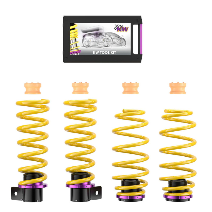 2532000W Ställbar Sänkningssats HAS KW Suspension i gruppen Välj bilmodell / BMW / 6-serie (F06-F12-F13) 12-18 / Chassi / Sänkningsfjädrar hos DDESIGN Scandinavia AB (KW-2532000W)