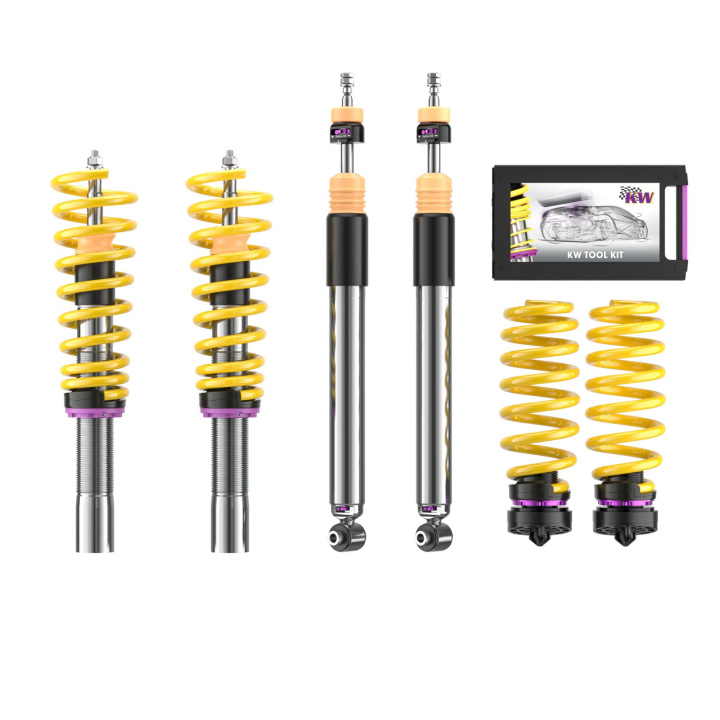 35208100DP Coilovers V3 Leveling KW Suspension i gruppen Välj bilmodell / Audi / Q5 (80A) 2017+ hos DDESIGN Scandinavia AB (KW-35208100DP)