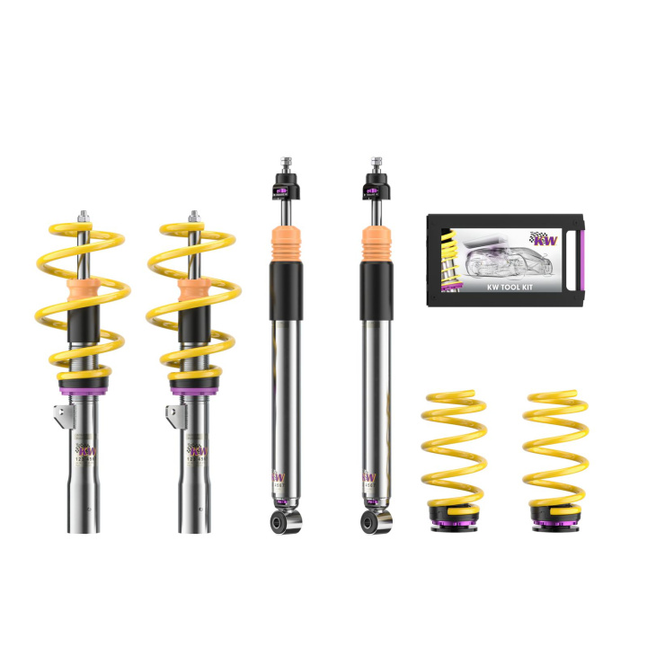 35208200BN Coilovers V3 Leveling KW Suspension i gruppen Välj bilmodell / BMW / 1-serie (F40) 2019+ / Chassi hos DDESIGN Scandinavia AB (KW-35208200BN)
