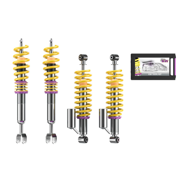35210012 Coilovers Inox V3 KW Suspension i gruppen Välj bilmodell / Audi / A4 - S4 - RS4 (B5) 1994-2001 / Chassi / Coilovers hos DDESIGN Scandinavia AB (KW-35210012)