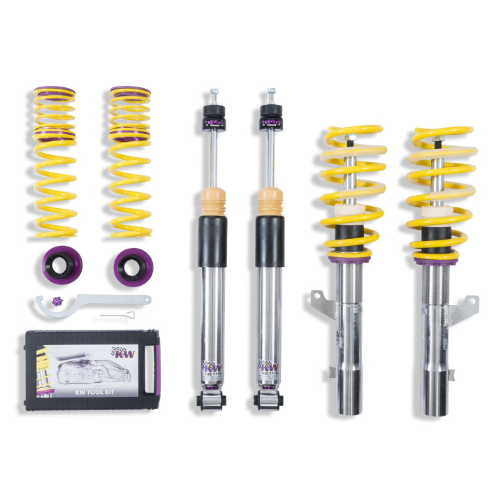 352100AK Coilovers Inox V3 KW Suspension i gruppen Välj bilmodell / Audi / A3 - S3 - RS3 (8V) 2012-2019 / Chassi / Coilovers hos DDESIGN Scandinavia AB (KW-352100AK)