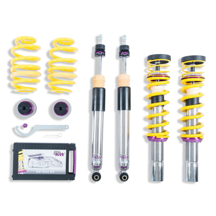 352100AV Coilovers Inox V3 KW Suspension i gruppen Välj bilmodell / Audi / A4 - S4 - RS4 (B8) 2007-2014 / Chassi / Coilovers hos DDESIGN Scandinavia AB (KW-352100AV)