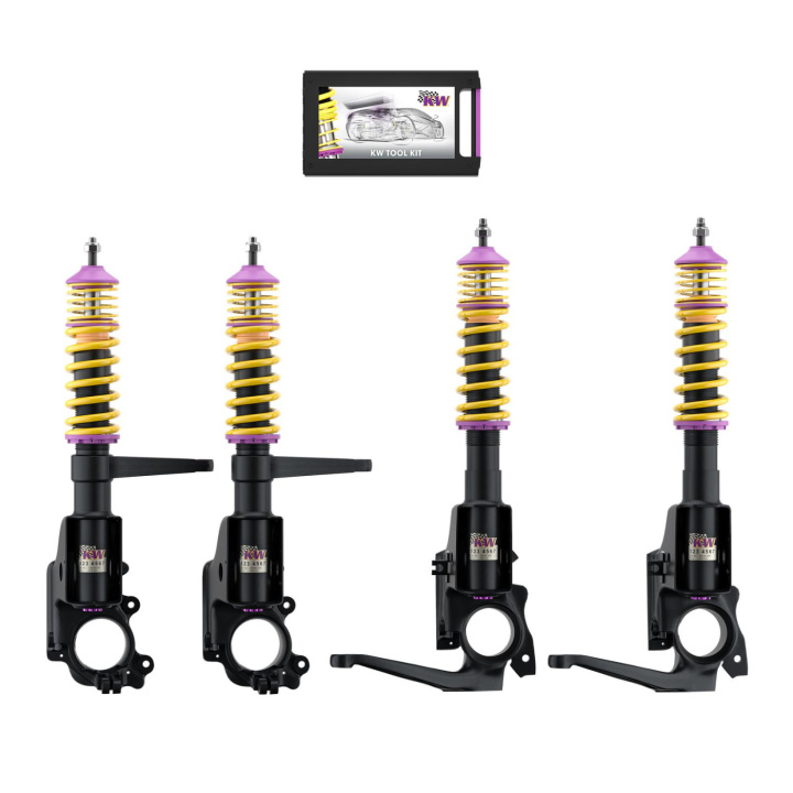 352100EA Coilovers Inox V3 KW Suspension i gruppen Välj bilmodell / Audi / 80 - 90 - 100 1966-1997 / Chassi / Fjädring hos DDESIGN Scandinavia AB (KW-352100EA)