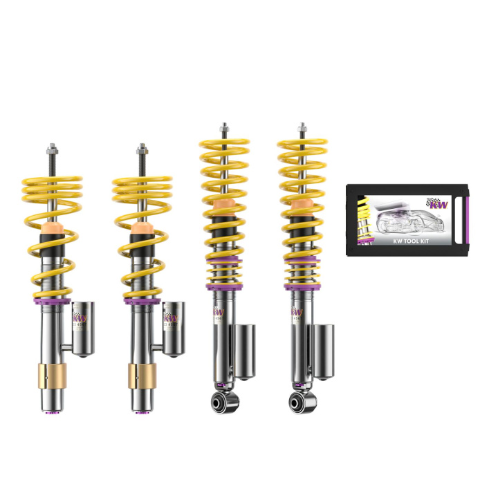 35220082 Coilovers Inox V3 (inkl. Cancellation Kit) KW Suspension i gruppen Välj bilmodell / BMW / 5-serie (E60-E61) 03-10 / Chassi / Coilovers hos DDESIGN Scandinavia AB (KW-35220082)