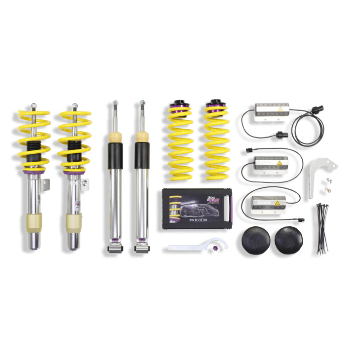 35220083 Coilovers Inox V3 (inkl. Cancellation Kit) KW Suspension i gruppen Välj bilmodell / BMW / 3-serie (E90-E91) 2005-2012 / Chassi / Coilovers hos DDESIGN Scandinavia AB (KW-35220083)