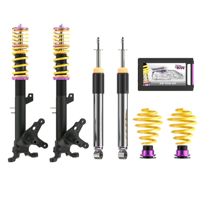 352200DB Coilovers Inox V3 KW Suspension i gruppen Välj bilmodell / BMW / 3-serie (E30) 1982-1994 / Chassi / Coilovers, luftfjädring & sänkfjädrar hos DDESIGN Scandinavia AB (KW-352200DB)