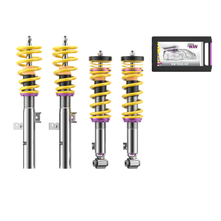 352200DE Coilovers Inox V3 (inkl. Cancellation Kit) KW Suspension i gruppen Välj bilmodell / BMW / X4 (G02) 18+ hos DDESIGN Scandinavia AB (KW-352200DE)