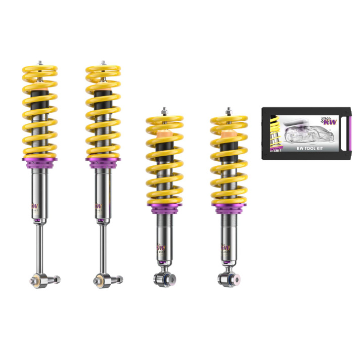 35225050 Coilovers Inox V3 KW Suspension i gruppen Välj bilmodell / Mercedes Benz / SL-Class 01-12 (R230) / Chassi hos DDESIGN Scandinavia AB (KW-35225050)