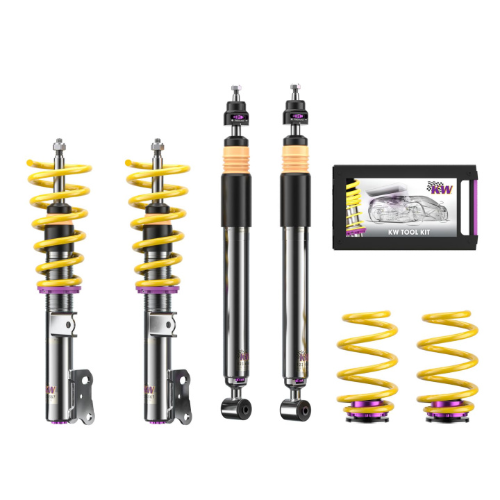35225072 Coilovers Inox V3 KW Suspension i gruppen Välj bilmodell / Mercedes Benz / GLA-Class 14-20 (X156) / Chassi hos DDESIGN Scandinavia AB (KW-35225072)