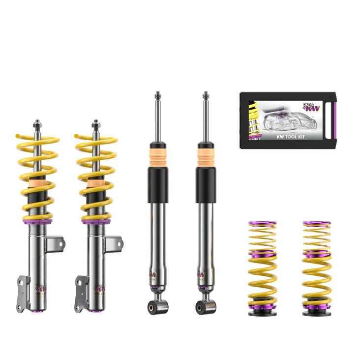 35225092 Coilovers Inox V3 KW Suspension i gruppen Välj bilmodell / Mercedes Benz / CLA-Class 13-19 (C117) / Chassi / Fjädring hos DDESIGN Scandinavia AB (KW-35225092)