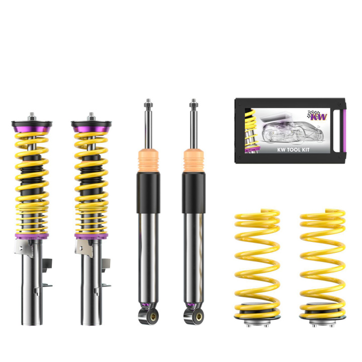 35230067 Coilovers Inox V3 (inkl. Cancellation Kit) KW Suspension i gruppen Välj bilmodell / Ford / Focus ST MK3 11-19 / Chassi / Coilovers hos DDESIGN Scandinavia AB (KW-35230067)