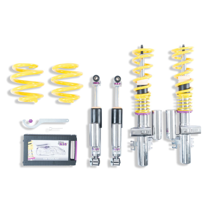 35280040 Coilovers Inox V3 KW Suspension i gruppen Välj bilmodell / VW / Transporter T5 / Chassi hos DDESIGN Scandinavia AB (KW-35280040)
