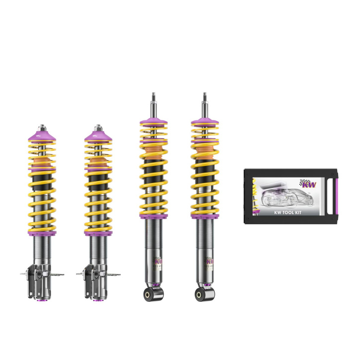 35280041 Coilovers Inox V3 KW Suspension i gruppen Välj bilmodell / VW / Golf 1 74-83 / Chassi hos DDESIGN Scandinavia AB (KW-35280041)