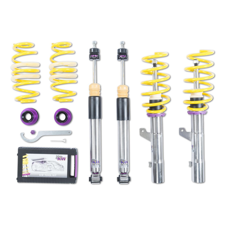 352800CB Coilovers Inox V3 KW Suspension i gruppen Välj bilmodell / VW / Golf 7 Standard 12-19 / Chassi hos DDESIGN Scandinavia AB (KW-352800CB)