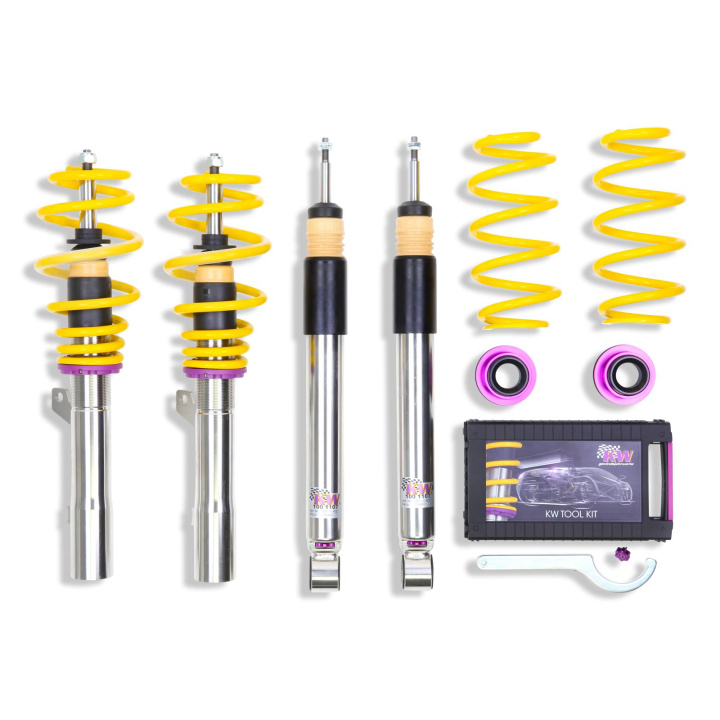 35281030 Coilovers Inox V3 KW Suspension i gruppen Välj bilmodell / VW / Golf 6 08-12 / Chassi / Golf MK6 Fjädring hos DDESIGN Scandinavia AB (KW-35281030)
