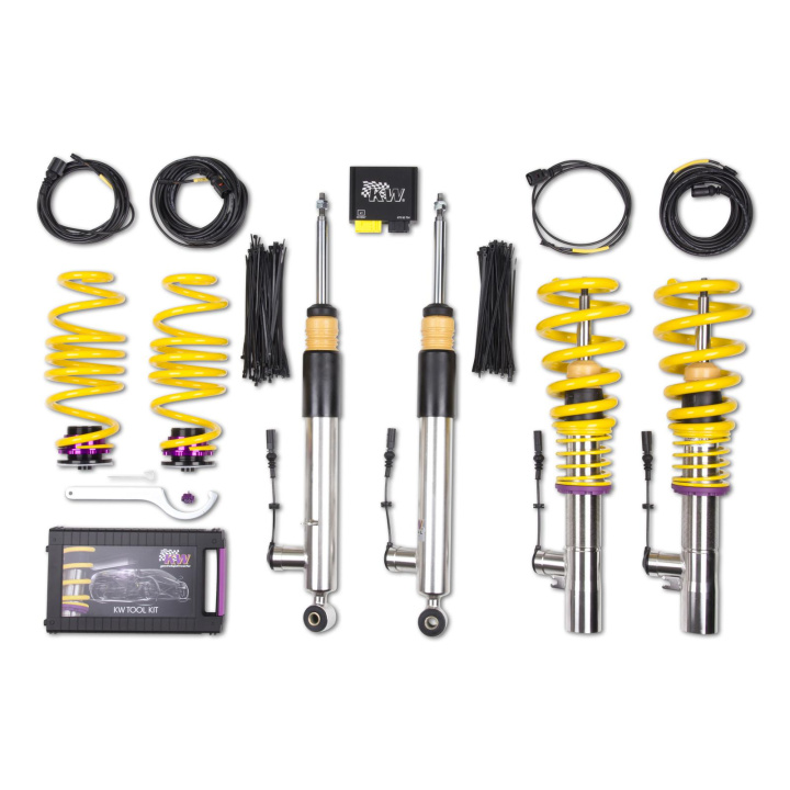 39010028 Coilovers DDC ECU KW Suspension i gruppen Välj bilmodell / Audi / A4 - S4 - RS4 (B8) 2007-2014 / Chassi / Coilovers hos DDESIGN Scandinavia AB (KW-39010028)