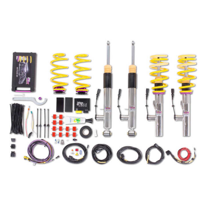 39010042 Coilovers DDC ECU KW Suspension i gruppen Välj bilmodell / Audi / A3 - S3 - RS3 (8V) 2012-2019 / Chassi / Coilovers hos DDESIGN Scandinavia AB (KW-39010042)