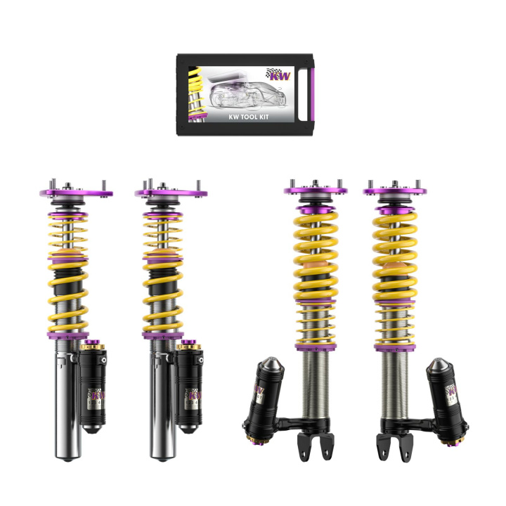 39771224 Coilovers V4 Clubsport KW Suspension i gruppen Välj bilmodell / Porsche / 997 04-12 / Chassi / Fjädring hos DDESIGN Scandinavia AB (KW-39771224)