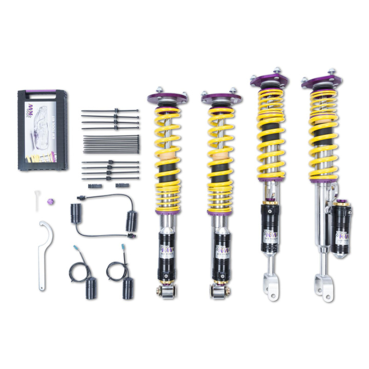 3A720098 Coilovers Inox V4 (inkl. Cancellation Kit) KW Suspension i gruppen Välj bilmodell / BMW / 5-serie (F07-F10-F11) 11-17 / Chassi / Coilovers hos DDESIGN Scandinavia AB (KW-3A720098)