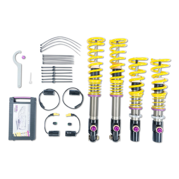 3A7200CC Coilovers Inox V4 (inkl. Cancellation Kit) KW Suspension i gruppen Välj bilmodell / BMW / 5-serie (G30-G31) 16+ / Chassi hos DDESIGN Scandinavia AB (KW-3A7200CC)