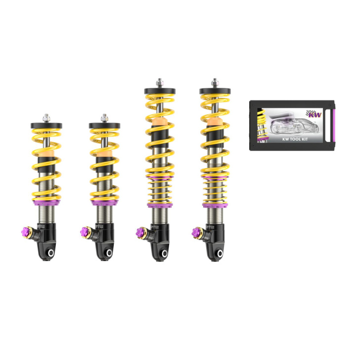 3A72500C Coilovers Inox V4 (inkl. Cancellation Kit) KW Suspension i gruppen Välj bilmodell / Mercedes Benz / SLS AMG (W197) / Chassi / Fjädring hos DDESIGN Scandinavia AB (KW-3A72500C)