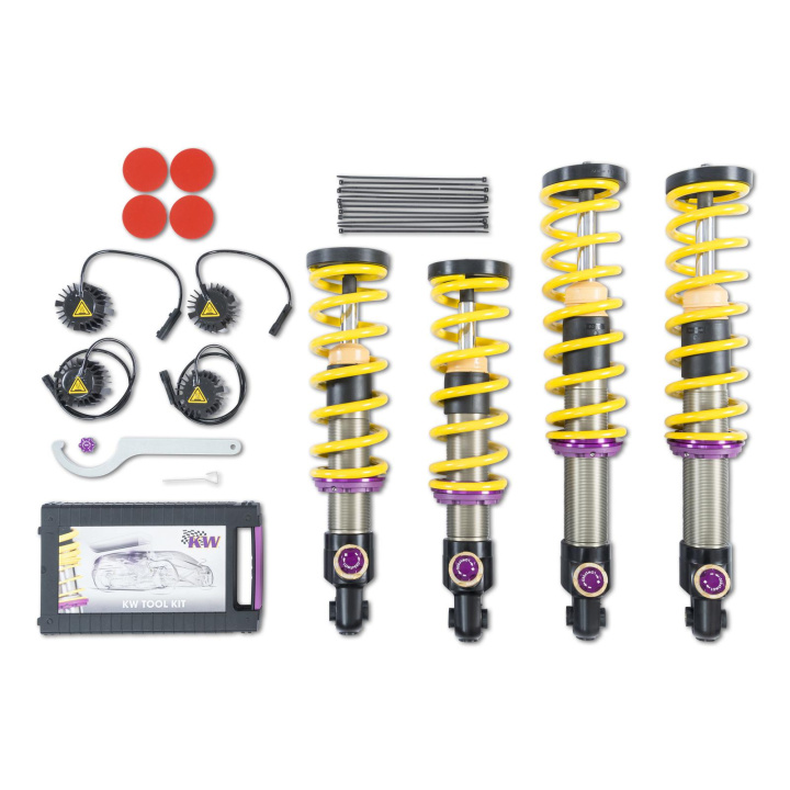 3A725085 Coilovers Inox V4 (inkl. Cancellation Kit) KW Suspension i gruppen Välj bilmodell / Mercedes Benz / SLS AMG (W197) / Chassi / Fjädring hos DDESIGN Scandinavia AB (KW-3A725085)
