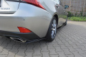 Lexus IS MK3 Facelift T 2016-2020 Bakre Sidoextensions Maxton Design