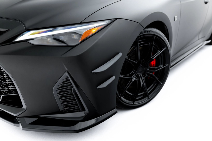 Lexus IS 500 Mk3 Facelift 2 (XE30) 2020+ Canards Maxton Design i gruppen Välj bilmodell / Lexus / IS 13+ hos DDESIGN Scandinavia AB (LE-IS-3F2-500-CAN1)