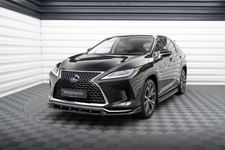 Lexus RX MK4 Facelift 2019-2022 Frontsplitter V.1 Maxton Design i gruppen Välj bilmodell / Lexus / RX / Styling hos DDESIGN Scandinavia AB (LE-RX-4F-FD1G)