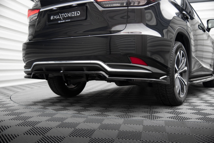 Lexus RX MK4 Facelift 2019-2022 Bakre Splitter (Med Splitters) V.1 Maxton Design i gruppen Välj bilmodell / Lexus / RX / Styling hos DDESIGN Scandinavia AB (LE-RX-4F-RD1G-RD2G)