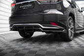 Lexus RX MK4 Facelift 2019-2022 Bakre Splitter (Med Splitters) V.1 Maxton Design