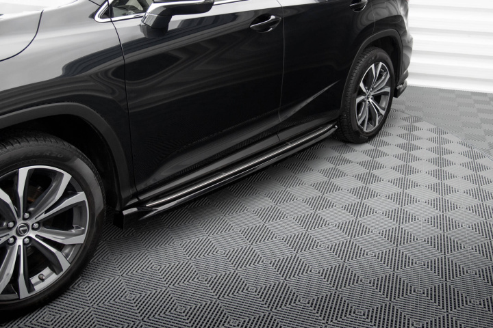 Lexus RX MK4 Facelift 2019-2022 Sidoextensions V.1 Maxton Design i gruppen Välj bilmodell / Lexus / RX / Styling hos DDESIGN Scandinavia AB (LE-RX-4F-SD1G)