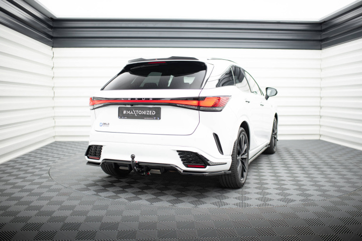 Lexus RX F-Sport Mk5 2022+ Övre Vingextension V.1 Maxton Design i gruppen Välj bilmodell / Lexus / RX / Styling hos DDESIGN Scandinavia AB (LE-RX-5-FSPORT-CAP1G)