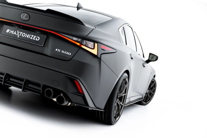 Lexus IS 500 Mk3 Facelift 2 (XE30) 2020+ Street Pro Bakre Sidoextensions Maxton Design i gruppen Välj bilmodell / Lexus / IS 13+ hos DDESIGN Scandinavia AB (LEIS3F2500CNC-RSD1BRB)