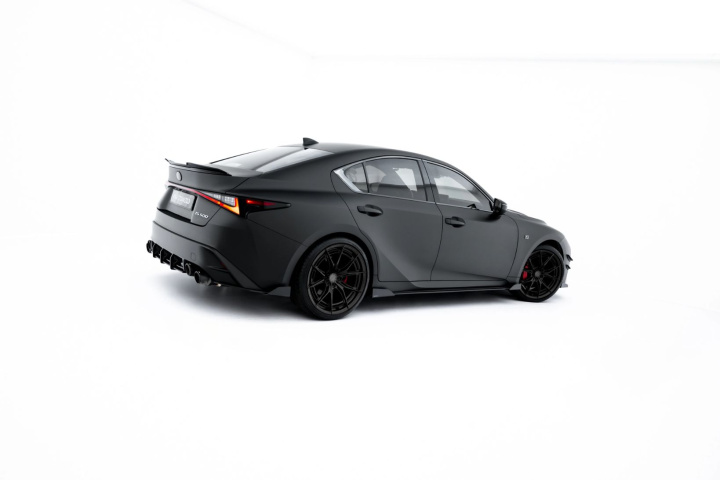 Lexus IS 500 Mk3 Facelift 2 (XE30) 2020+ Street Pro Sidokjolar / Sidoextensions + Splitters Maxton Design i gruppen Välj bilmodell / Lexus / IS 13+ hos DDESIGN Scandinavia AB (LEIS3F2500CNC-SD1B-SF1G)